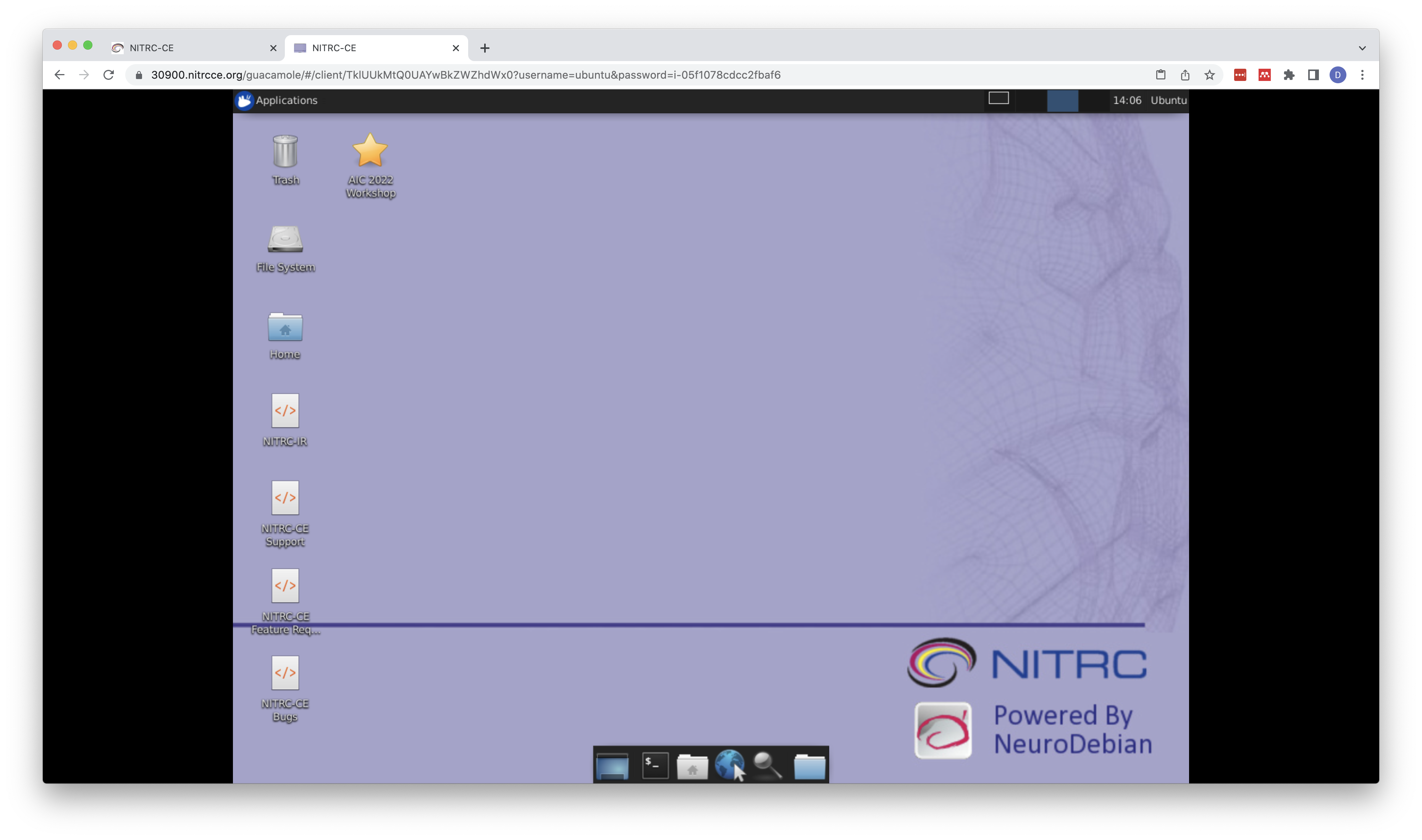 Desktop screenshot