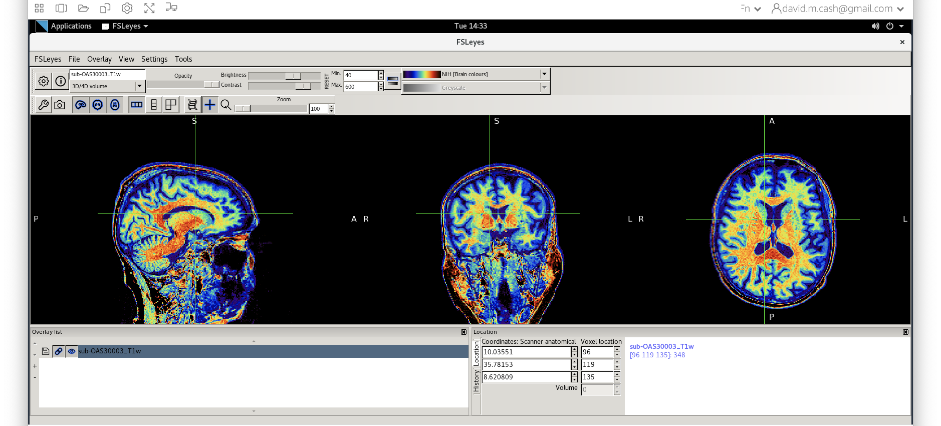 Change intensity limits