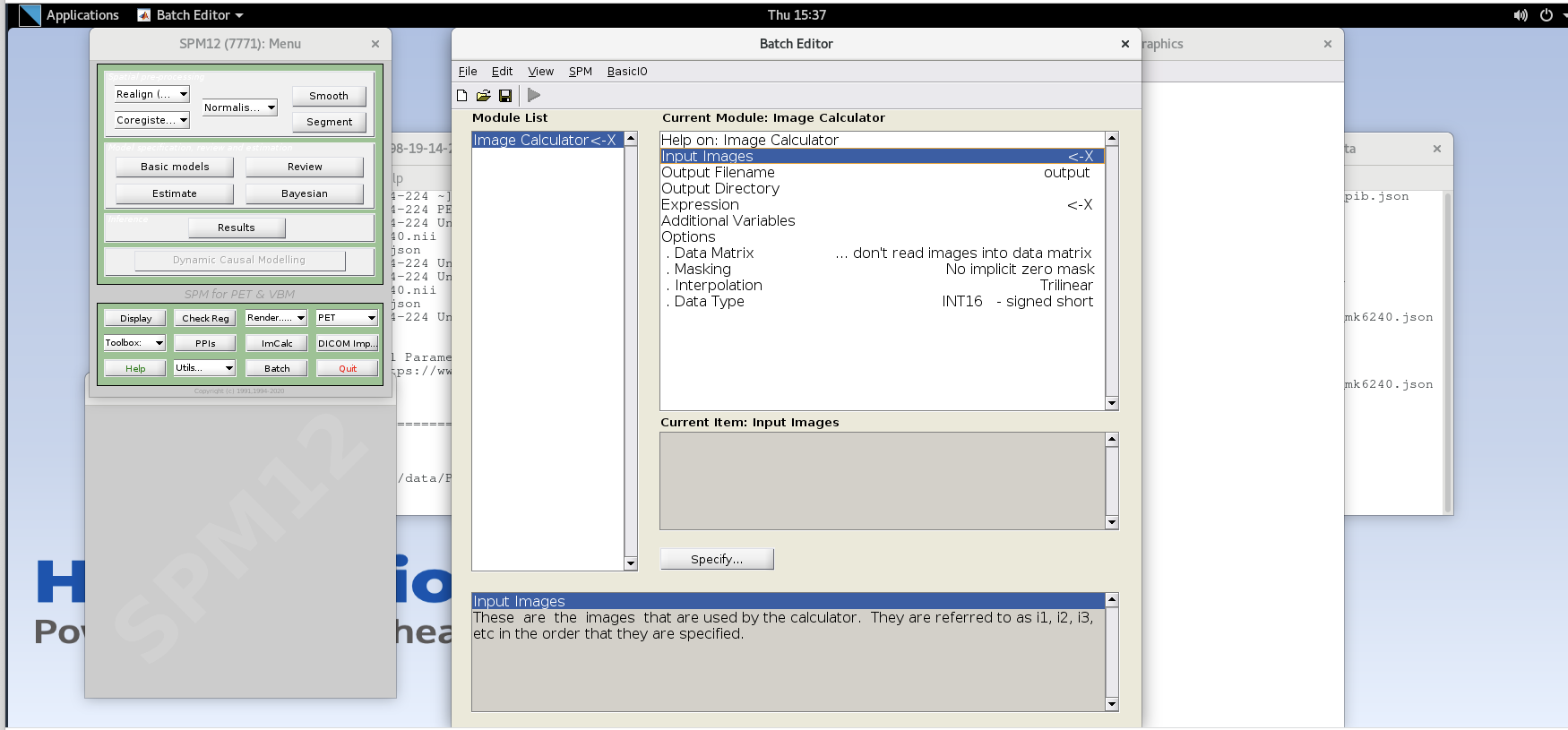 SPM ImCalc module